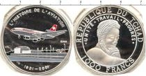 Продать Монеты Чад 1000 франков 2002 Серебро