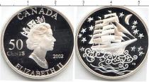 Продать Монеты Канада 50 центов 2002 Серебро
