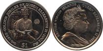 Продать Подарочные монеты Виргинские острова Золотой юбилей королевы 2002 Медно-никель
