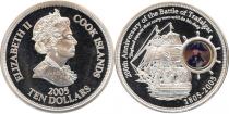 Продать Подарочные монеты Острова Кука 200-летие битвы при Трафальгаре 2005 Серебро