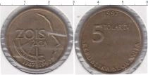 Продать Монеты Словения 5 толаров 1997 