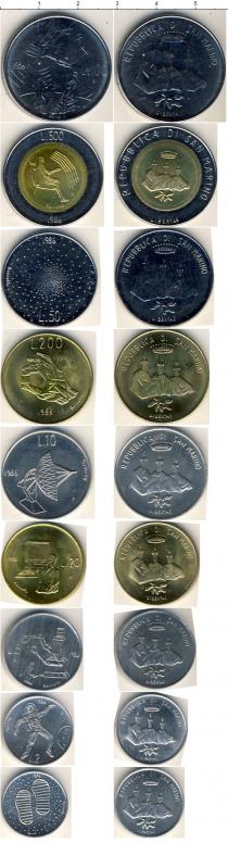 Продать Наборы монет Сан-Марино Сан-Марино 1986 1986 
