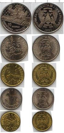 Продать Наборы монет Сан-Томе и Принсипи Сан-Томе и Принсипи 1977-1990 0 