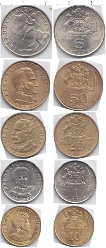 Продать Наборы монет Чили Чили 1971-1972 0 