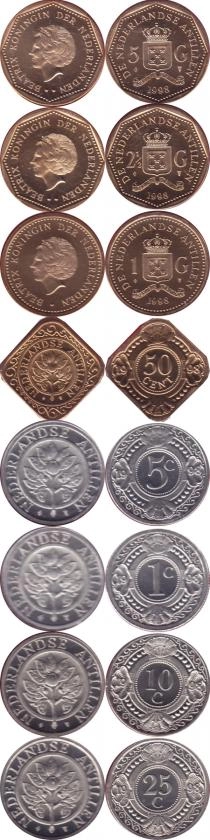 Продать Подарочные монеты Антильские острова Выпуск 1999 года 1999 