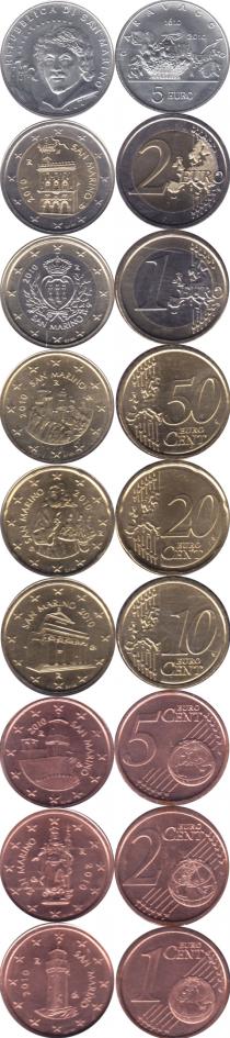 Продать Подарочные монеты Сан-Марино 400- летие творчества Микеланджело 2010 