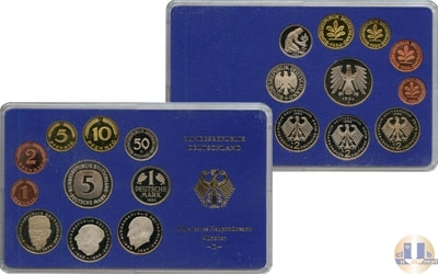 Продать Подарочные монеты ФРГ Монеты 1983 (чеканка Штутгард) 1983 