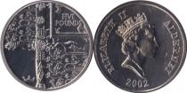 Продать Подарочные монеты Олдерни Золотой юбилей королевы 2002 Медно-никель