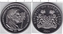 Продать Монеты Сьерра-Леоне 1 доллар 2004 Медно-никель
