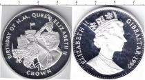 Продать Монеты Гибралтар 1 крона 1997 Серебро