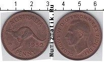 Продать Монеты Австралия 1 пенни 1952 Бронза