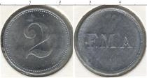 Продать Монеты Нотгельды 2 пфеннига 0 Цинк