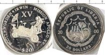 Продать Монеты Либерия 20 долларов 2000 Серебро