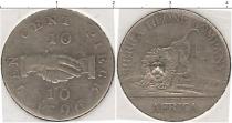 Продать Монеты Сьерра-Леоне 10 центов 1796 Серебро
