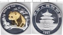 Продать Монеты Китай 1 унция 1997 Серебро