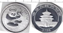 Продать Монеты Китай 1 унция 2000 Серебро