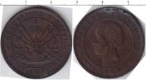 Продать Монеты Гаити 5 сентим 1863 Медь