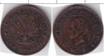Продать Монеты Гаити 5 сентим 1863 Медь