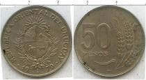 Продать Монеты Уругвай 50 сентесим 1970 Медно-никель