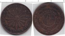 Продать Монеты Уругвай 1 сентесимо 1869 Медь