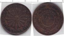 Продать Монеты Уругвай 1 сентесимо 1869 Медь