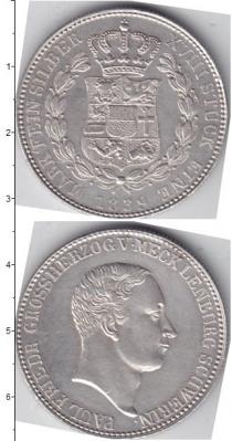 Продать Монеты Мекленбург-Шверин 1 талер 1839 Серебро