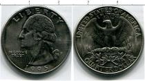 Продать Монеты США 25 центов 1988 Медно-никель