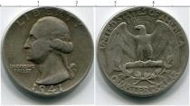 Продать Монеты США 25 центов 1941 Серебро