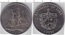 Продать Монеты Куба 1 песо 2008 Медно-никель