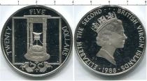 Продать Монеты Виргинские острова 25 долларов 1988 Серебро