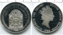 Продать Монеты Виргинские острова 25 долларов 1988 Серебро