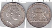 Продать Монеты Бавария 2 талера 1853 Серебро