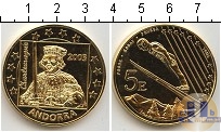 Продать Монеты Андорра 5 евро 2003 