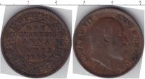 Продать Монеты Индия 1/4 анны 1910 Медь