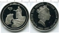 Продать Монеты Виргинские острова 25 долларов 1992 Серебро