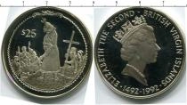 Продать Монеты Виргинские острова 25 долларов 1992 Серебро