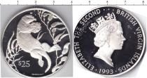 Продать Монеты Виргинские острова 25 долларов 993 Серебро