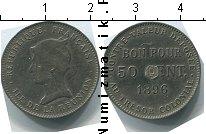 Продать Монеты Французский Берег Сомали 50 сантим 1896 Медно-никель