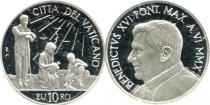Продать Подарочные монеты Ватикан 43-я годовщина празднования Дня Мира 2010 Серебро