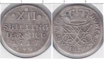 Продать Монеты Дания 12 скиллингов 1717 Серебро