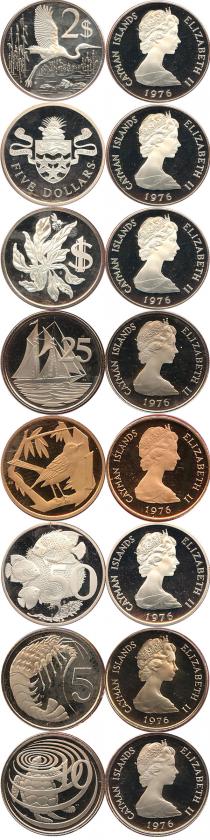 Продать Подарочные монеты Каймановы острова Выпуск 1976 года 1976 