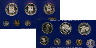 Продать Подарочные монеты Филиппины Набор монет 1977 года 1977 