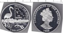 Продать Монеты Багамские острова 2 доллара 1996 Серебро