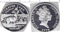 Продать Монеты Острова Кука 2 доллара 1998 Серебро