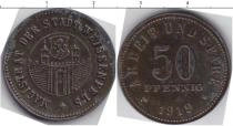 Продать Монеты Нотгельды 50 пфеннигов 1919 Цинк