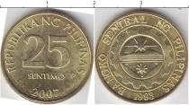 Продать Монеты Филиппины 25 сентим 2007 