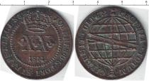 Продать Монеты Бразилия 20 рейс 1814 Медь
