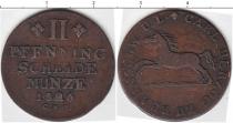 Продать Монеты Ганновер 2 пфеннига 1826 Медь