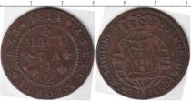 Продать Монеты Португальсая Африка 1/2 макуты 1814 Медь