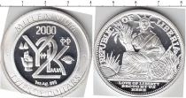 Продать Монеты Либерия 20 долларов 2000 Серебро